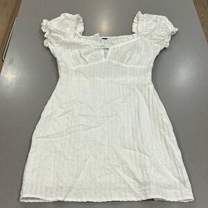 White Summer Dress Size XS